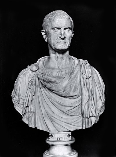 Bust of Marcus Licinius Crassus (c.115-53 BC) by Roman